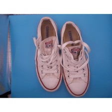 Converse Chuck Taylor All Star Low Top White Canvas Sneakers M5 W7 M7652