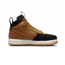 Nike Men's Lunar Force 1 High Duckboot 805899-202 Brown/Black/Gold Tone SZ 6-12