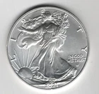 2021 W WALKING LIBERTY AMERICAN EAGLE .999 FINE SILVER DOLLAR COIN 1oz. $1 USA