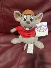 Disney Bean Bag Plush - BERNARD The Rescuers  NWT