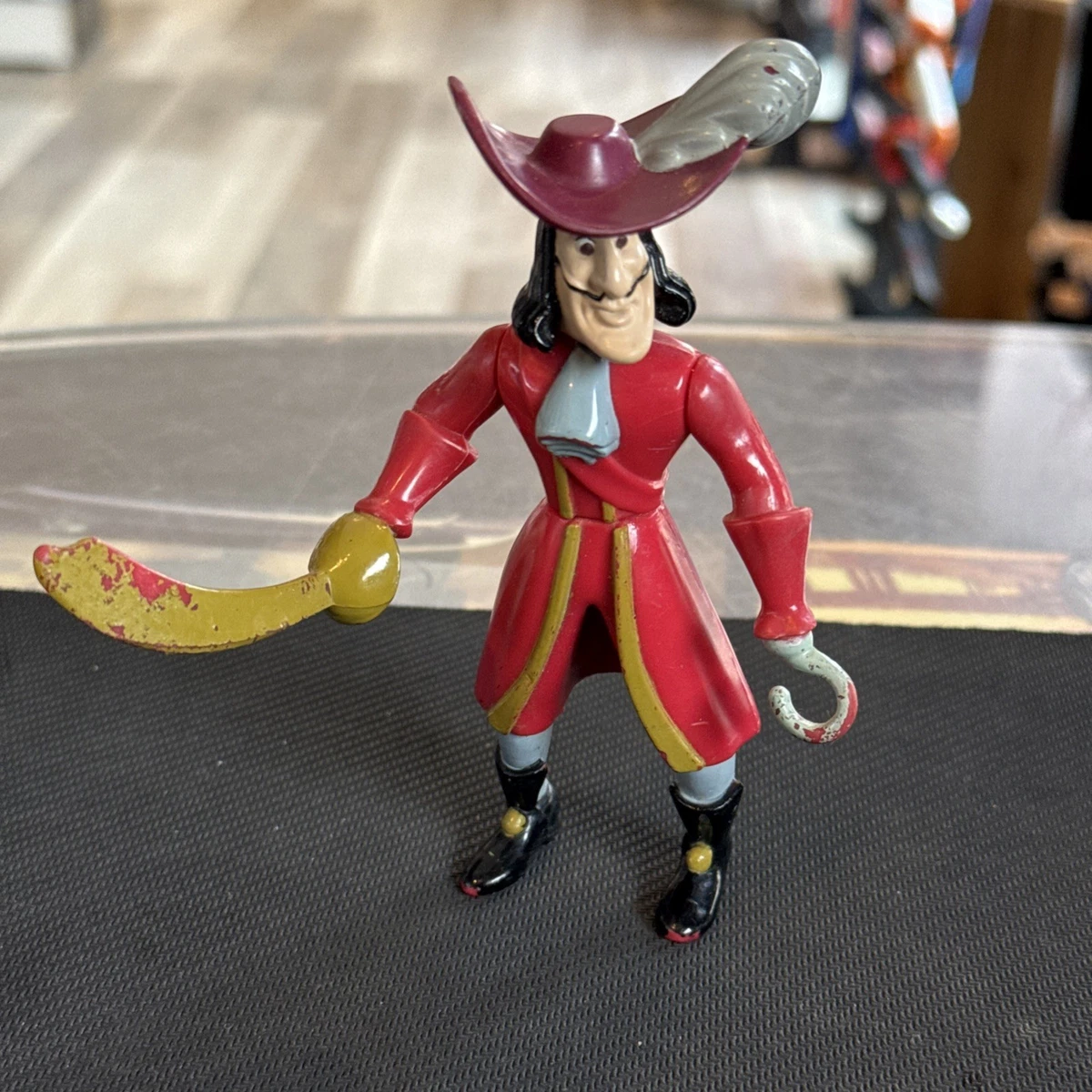 JOUET FIGURINE PETER PAN CAPITÁN GANCHO DIBUJO ANIME PVC STYLE PAPO PLASTOY