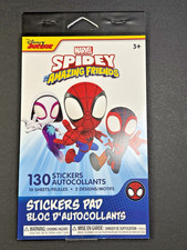Disney Junior Marvel Spidey and His Amazing Friends Sticker Book 10 Sheets