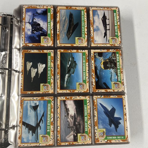 1991 TOPPS DESERT STORM 264-CARD+44-STICKER SET VICTORY/HOMECOMING master set - Picture 4 of 23