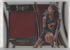 2023-24 Panini Select Jumbo Rookie Swatches Emoni Bates #RJS-EB 00rs