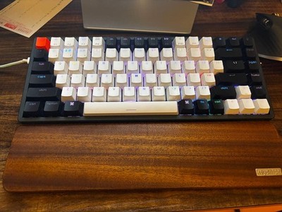 Keychron Tastatur K2V2 US Layout Red Switch RGB Hintergrundbeleuchtung kabelg...