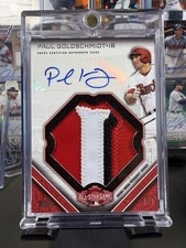 2015 Topps Paul Goldschmidt All Star Jumbo Patch Auto /6 Arizona Diamondbacks 