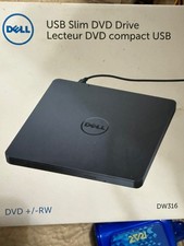 Dell DW316 USB Slim DVD DRIVE EXTERNAL NEW. Factory Sealed. See Photos