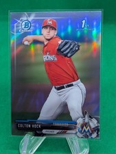 Colton Hock 2017 Bowman Chrome Draft Refractor #BDC-196