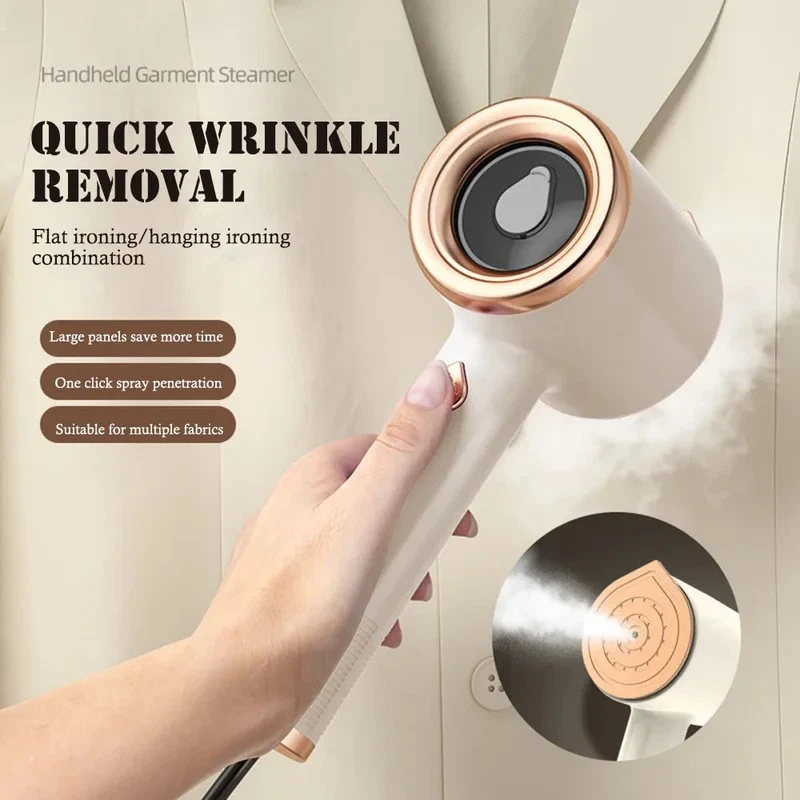 Mini Portable Handheld Garment Steamer Fabric Steam Iron For Clothes Travel Home