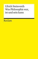 Was Philosophie War, Ist Und Sein Kann Eine Kurze Historische EinfüHrung Buch