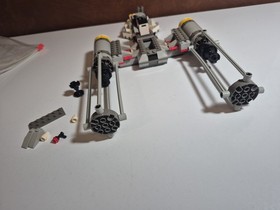 LEGO 7150 Star Wars Y-wing Incomplete Vintage Lego Set