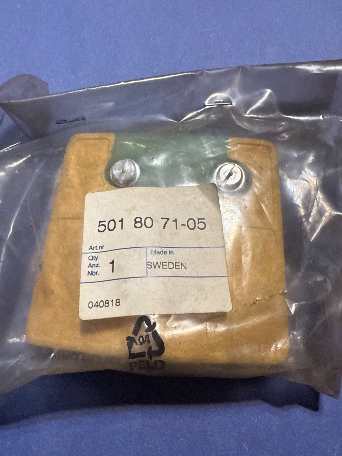 NOS oem Husqvarna chainsaw air filter 501807105 chainsaw E27