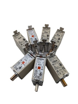 NH000 Sicherungen 16A,25A,35A,50A,63A,80,100A Sicherungseinsatz, Messersicherung