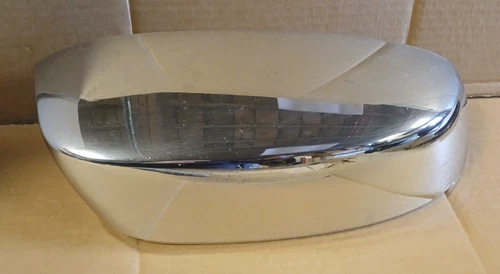 2007-2013 Cadillac Escalade GMC Sierra Chrome Plated Mirror Cover OEM 755240 RH