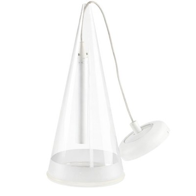 Achille Castiglioni × Flos (Italy) Fucsia 1, Conical Borosilicate Glass Pendant