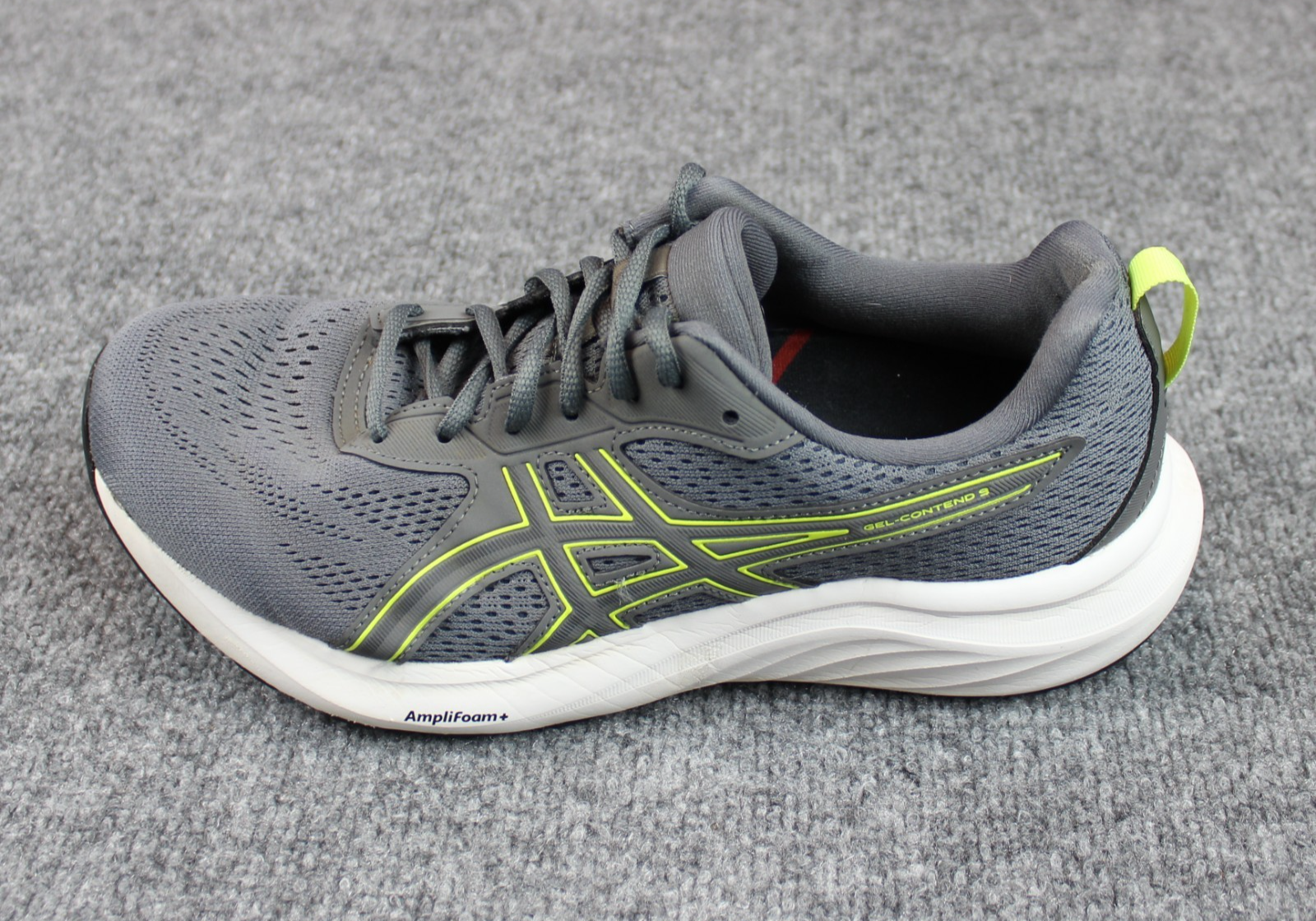 SAOLA Asics Gel Contend 9 Scarpe Uomo 9.5 Sneakers Running 1011B882 Grigio Extra Larghe