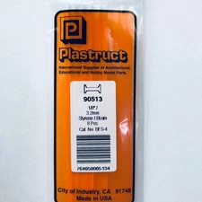 Plastruct 90513 Styrene I Beam 1/8"x 15" (8)