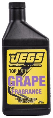 JEGS Top Lube Fuel Additive with Grape Fragrance