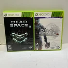 Dead Space 2 & 3 Microsoft Xbox 360 (Lot of 2) Tested