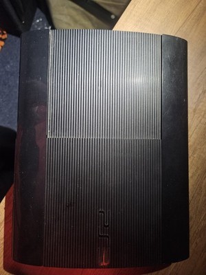 Sony PlayStation 3 Super Slim 500GB Black Console with Controllers and 2 Games