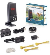 Wireless Dog Fence Pet Containment System S-35 Vertical Fence Electric