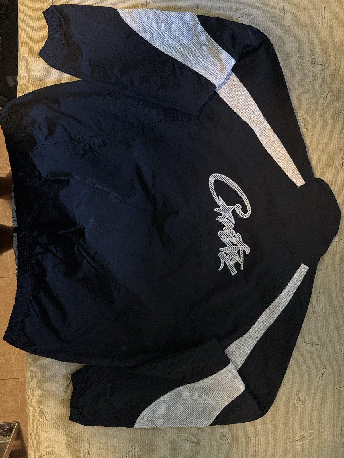 Corteiz Vertigo Shuku Jacket Black White Size Medium Brand New image 4