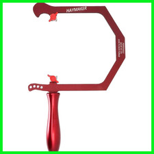 Marco de sierra Pepe Tools Haymaker Jewelers de Lion Punch Forge hecho en Estados Unidos rojo