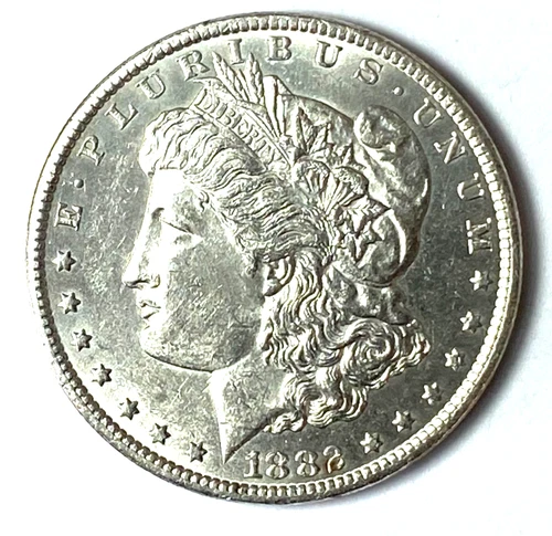 1882 CC $1 Morgan Silver One Dollar Rare Carson City AU
