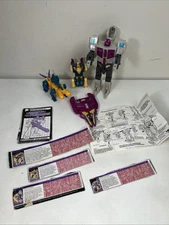 Vintage G1 Transformers Abominus Terrorcons Parts Spec Instructions Sinner