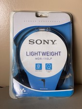 SONY MDR-110LP Lightweight Headphone MDR 110LP New Sealed 2005