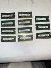 LOT of 11 8GB 2400 DDR4 SODIMM MIXED BRANDS SKHYNIX, KINGSTON, MICRON, SAMSUNG
