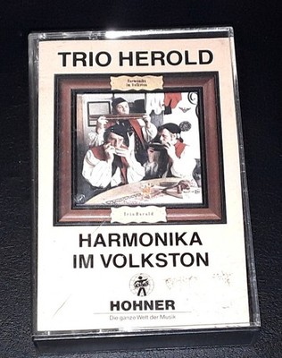Musik-Kassette MC - Trio Herold   Harmonika Im Volkston - Hohner - VTR 861201