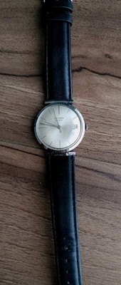1960's Men's Lexon Automatic-Date Indicator-New Band-Running Great