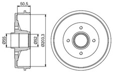 Tambour de frein Renault KANGOO