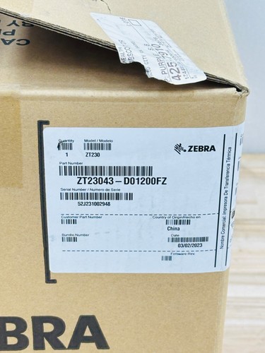 OPEN BOX | Zebra Corp ZTA230 Direct Thermal Label Printter Unit - FREE SHIPPING - 第 3/16 張圖片