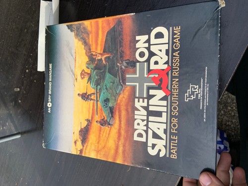 DRIVE ON STALINGRAD War Board Game Used SPI TSR 1983