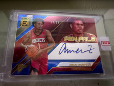 2023-24 Donruss Elite - Pen Pals Autograph Amen Thompson Blue /25 wei
