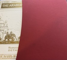 The Arabian Nights - Illustrated E.J Detmold  1999- Folio-HB & Slipcase- As new