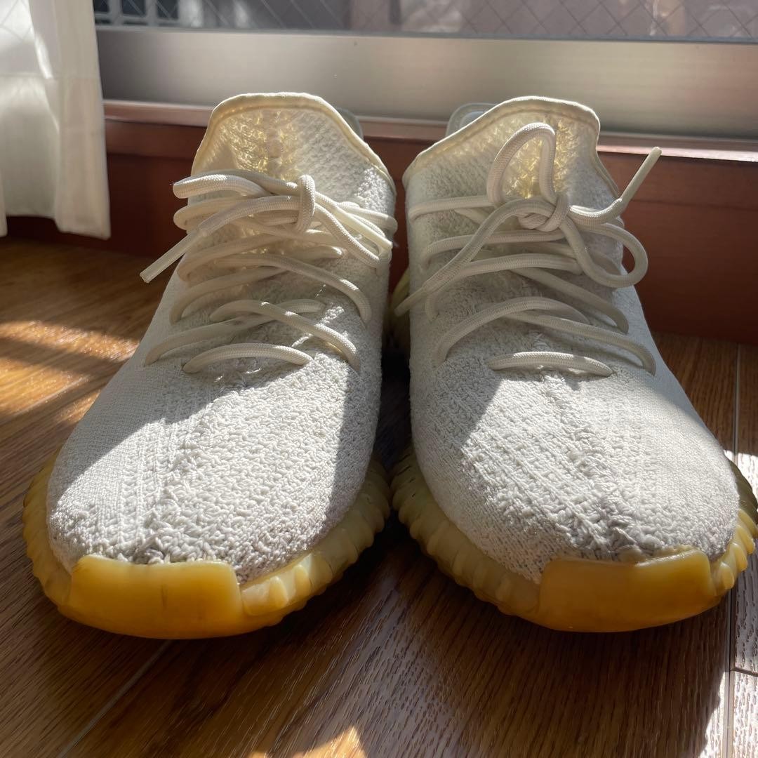 adidas YEEZY BOOST 350 V2 Cream White Sneakers 27cm CP936 thumbnail 6