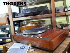 THORENS TD127 Turntable SME Long Arm Base Serviced w/ Unused Belt Excellent