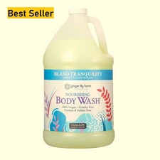 Ginger Lily Farms Botanicals Nourishing Body Wash, Island Tranquility