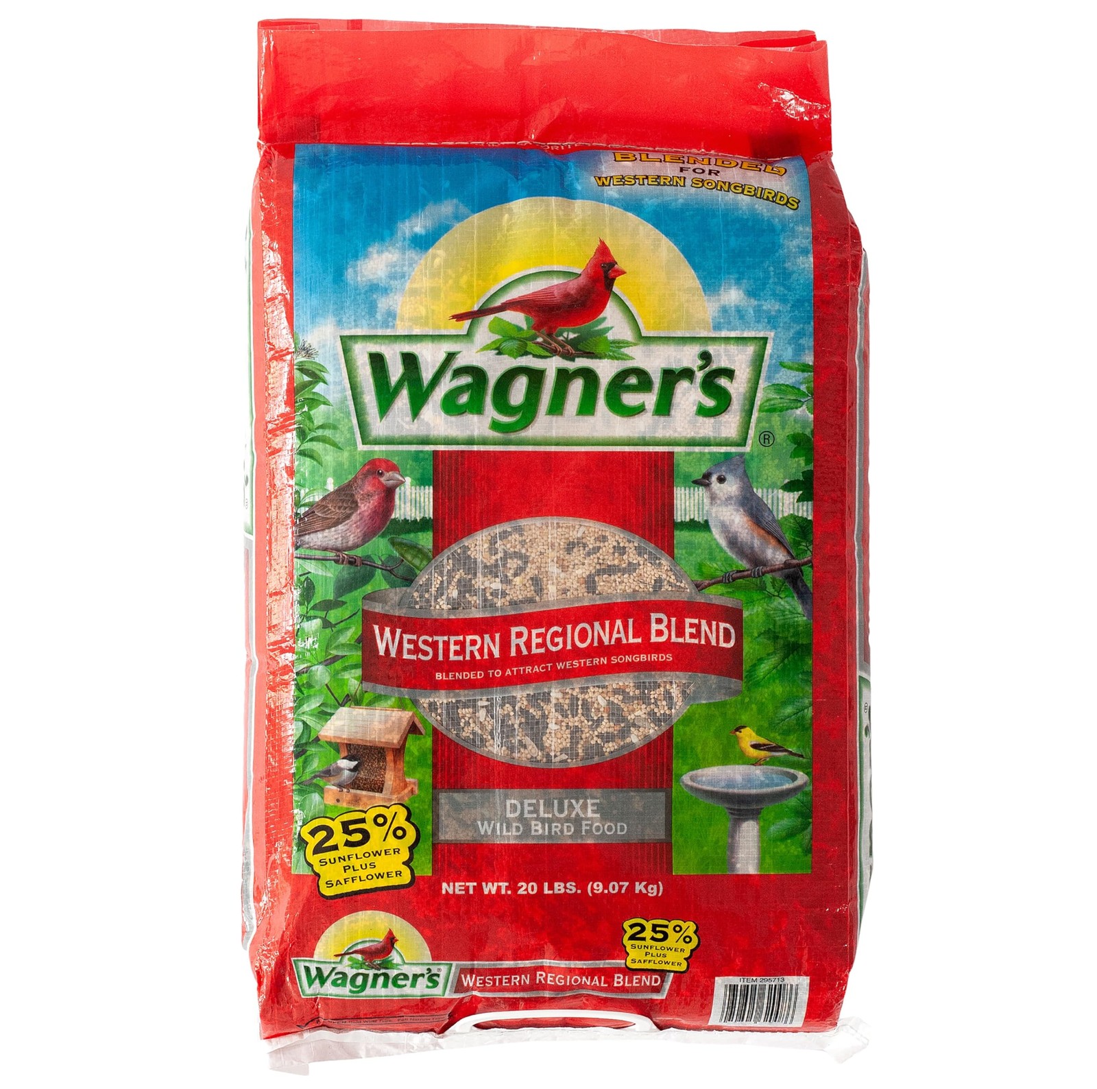 Wagners 62008 Western Regional Blend Wild Bird Food, 20-Poun
