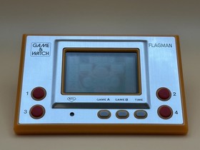 Nintendo Game & Watch FLAGMAN  FL-02 1st Ed Silver Series 1980 New Old Stock