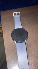 Samsung Galaxy Watch5 44mm Black Sapphire Crystal Case Gray Silicone Band