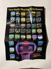 Vintage 1986  Nintendo  Size 11”x16” NES Poster Folded Insert