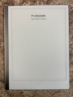 Remarkable Solutions reMarkable 2 Paper Tablet RM110 w/ Case and Marker Bundle 
