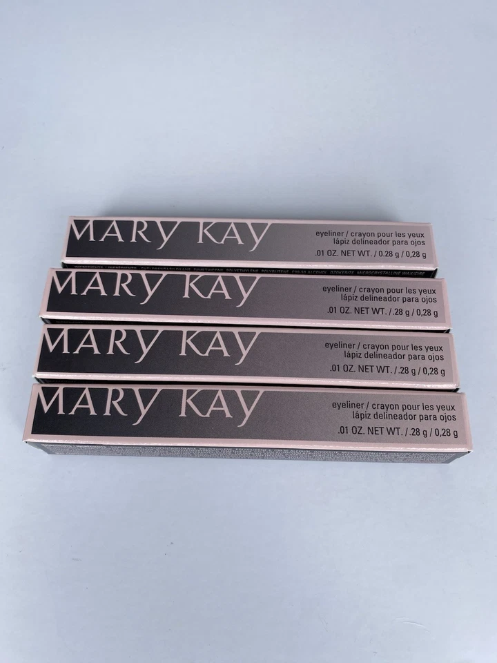 Mary Kay Eyeliner Lot Of 4 Violet Ink Rich Jade Dark Denim Navy All Full Size - Image 2 of 4