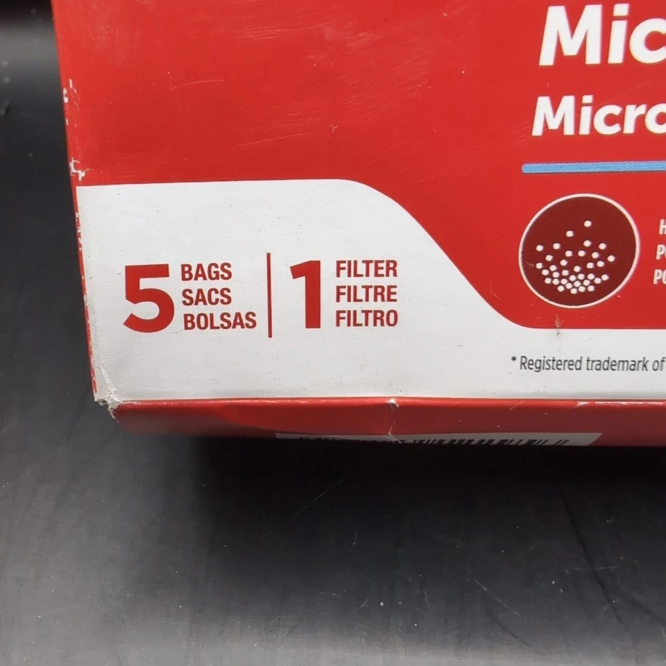 Filtrate Vacuum Bags 5 pk 68707B Kenmore U,O & 5068  Miele Z - Image 4 of 4