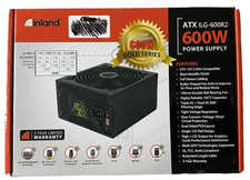 Alimentatore PC Inland 600W ATX 12V 2.3Ver PSU Gold Series ILG-600R2