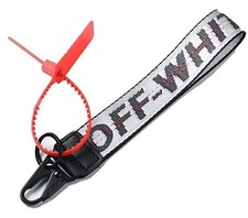 Keychain WHITE Lanyard White for Keys can Hang Key,Wallet,Jeans Decoration
